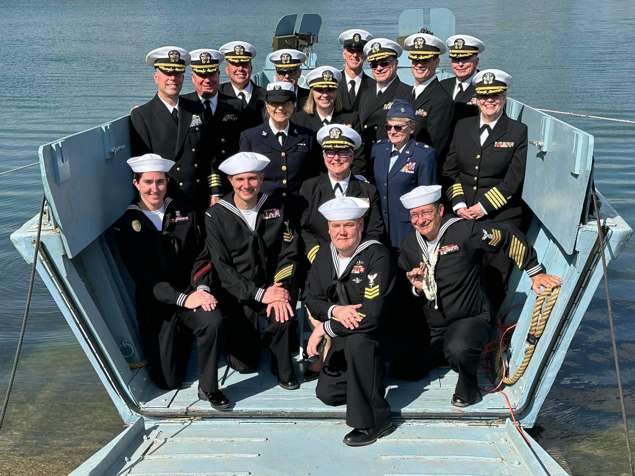 veterans
         retirement party